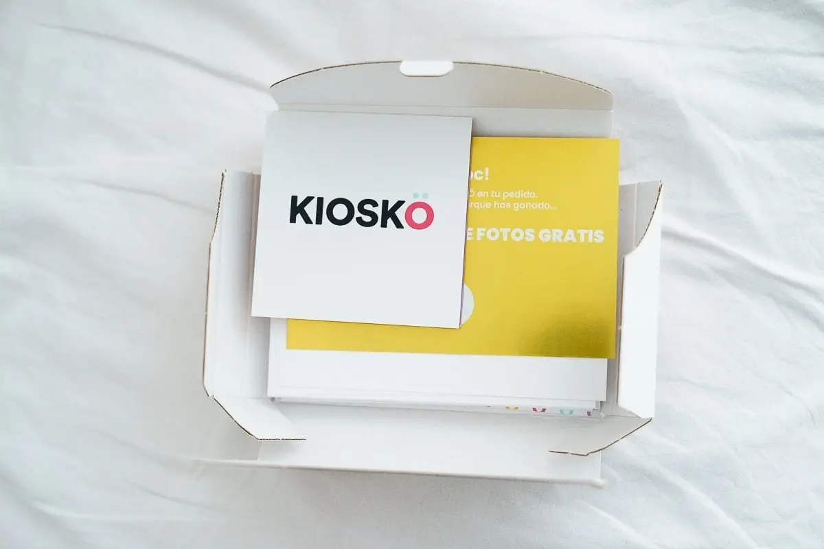 Kioskobox Box S caja de fotos impresas