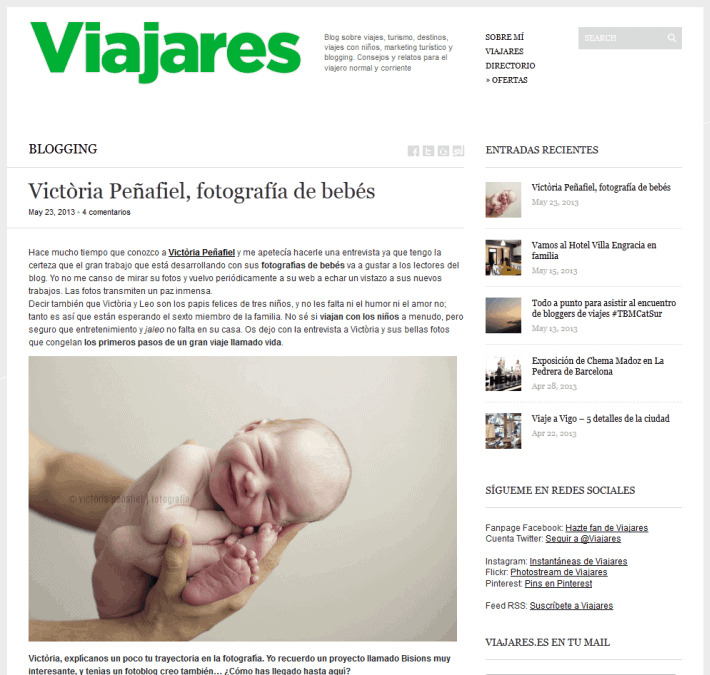 Entrevista en Viajares.es