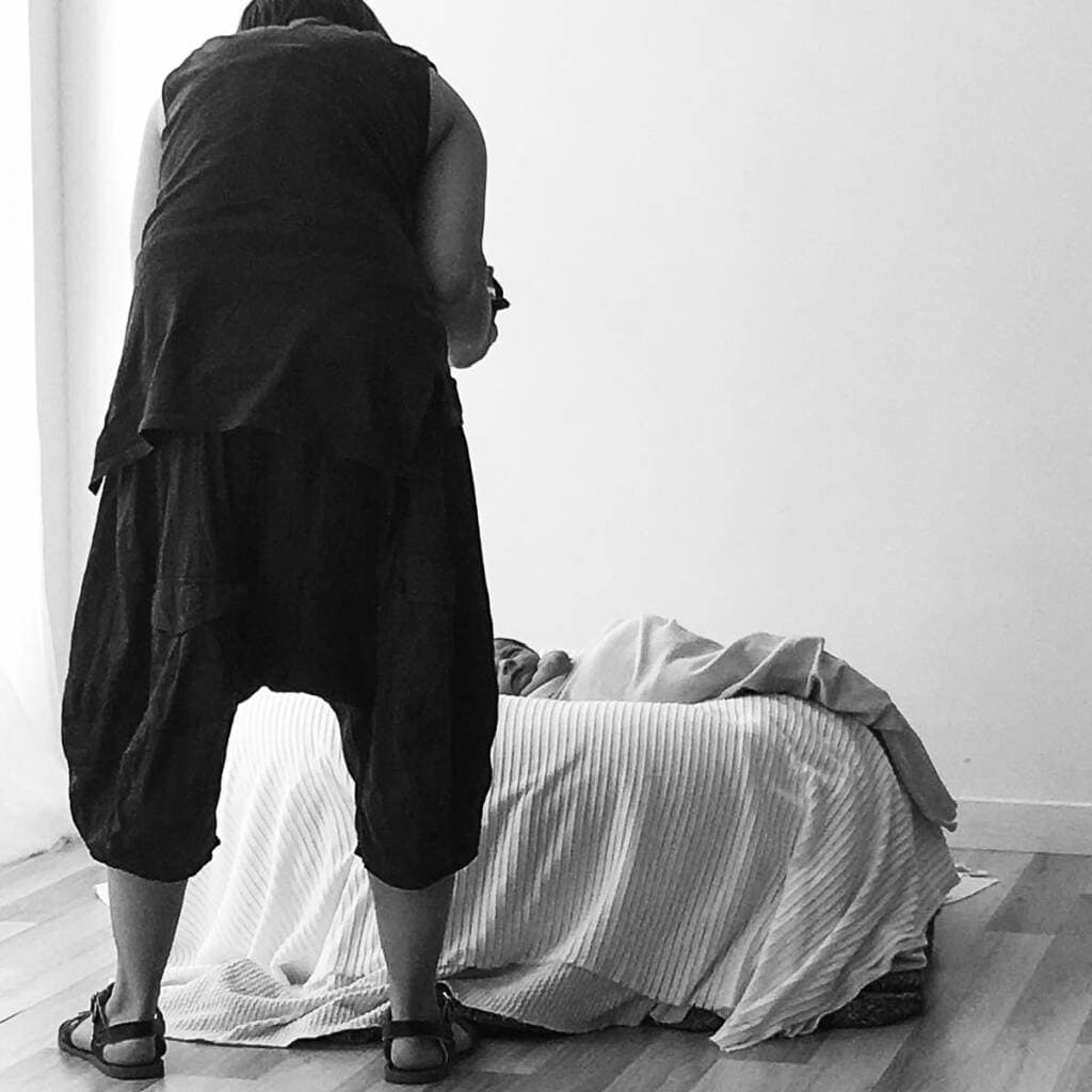 fotografía newborn en casa